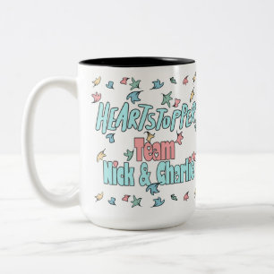 Tasse 2 Couleurs Équipe Nick et Charlie White
