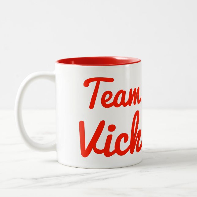 Tasse 2 Couleurs Équipe Vick (Gauche)