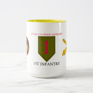 Tasse 2 Couleurs ęr La 5ème INFANTERIE d'ARTILLERIE de CAMPAGNE de