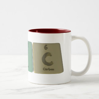 Tasse 2 Couleurs Éric en tant que carbone d'iode d'erbium