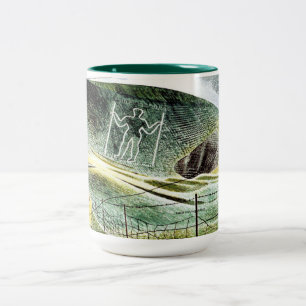 Tasse 2 Couleurs Eric Ravilious - Le Géant de Wilmington,