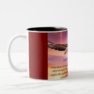 Tasse 2 Couleurs "Ésaïe 40:31"