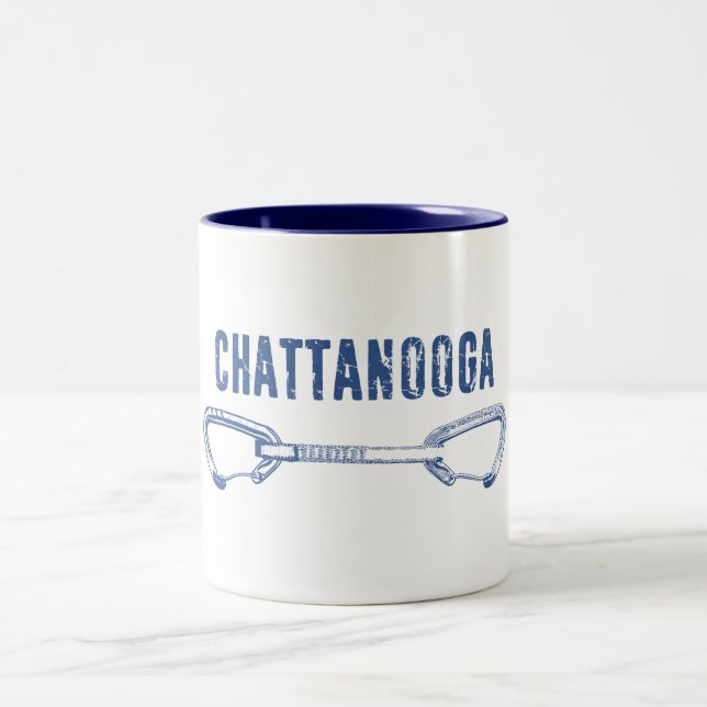 Tasse 2 Couleurs Escalade Chattanooga Quickdraw (Centre)