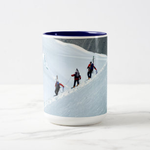 Tasse 2 Couleurs Escalapeurs, Mont Blanc, France