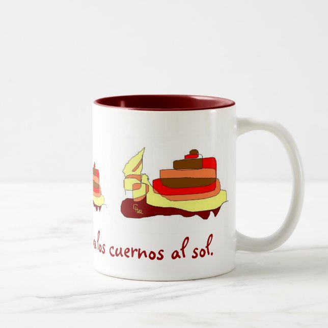 TASSE 2 COULEURS ESCARGOT (Droit)