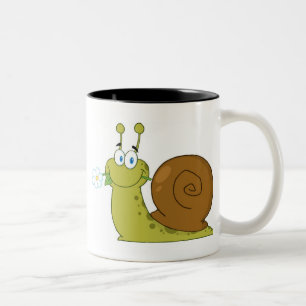 Tasse 2 Couleurs Escargot d'amour