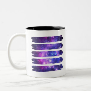 Tasse 2 Couleurs Espace artistique Galaxie