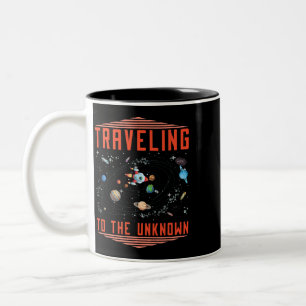 Tasse 2 Couleurs Espace Voyage Galaxy Système solaire Coloniza spat
