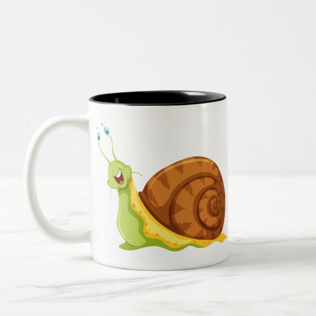 Tasse 2 Couleurs Espèce d'escargot (Gauche)
