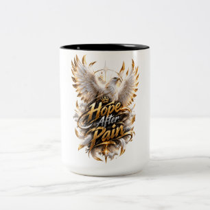 Tasse 2 Couleurs ESPOIR APRÈS LA DOULEUR – Inspiration White Eagle