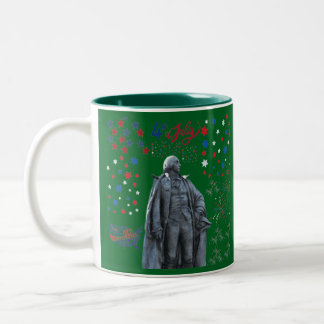 Tasse 2 Couleurs Esprit américain Brille vert forêt