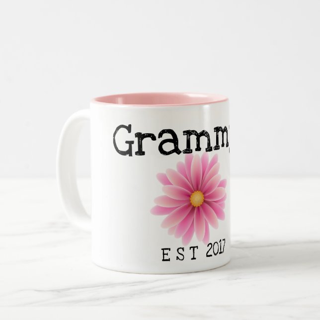 Tasse 2 Couleurs est grammy (Devant gauche)