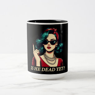 Tasse 2 Couleurs Est-Il Mort, Mais Drôle De Dire Un Humour Sombre V