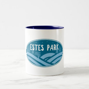 Tasse 2 Couleurs Estes Park Colorado Extérieur