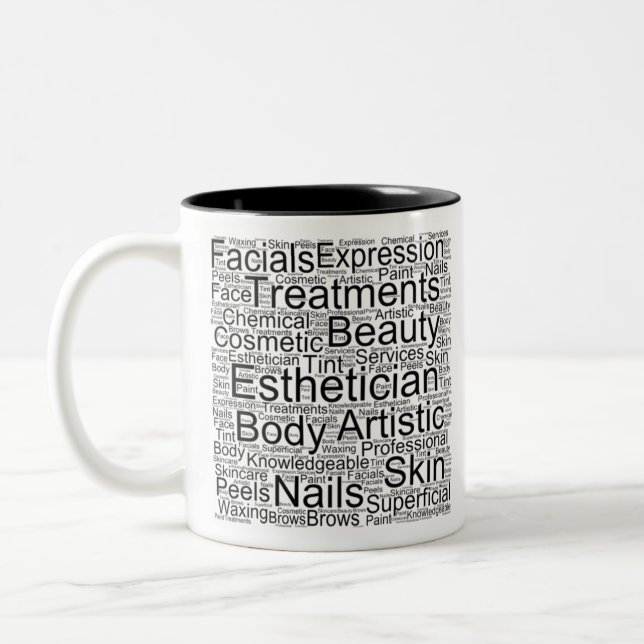 Tasse 2 Couleurs Esthetician (Gauche)