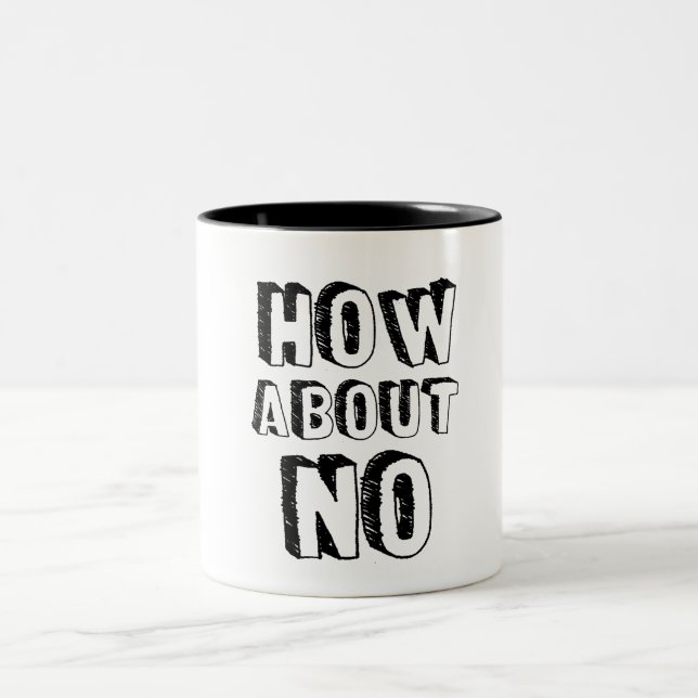 Tasse 2 Couleurs Et non (Centre)