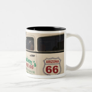 Tasse 2 Couleurs États-Unis, Arizona, Williams : Cruisers Cafe 66 O