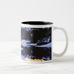 Tasse 2 Couleurs États-Unis, Californie, Montagnes de la Sierra Nev