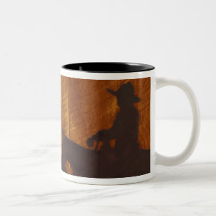 Tasse 2 Couleurs États-Unis, Montana, rivière Boulder Cowboys à che