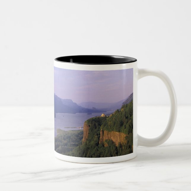 Tasse 2 Couleurs États-Unis, Oregon, Columbia River Gorge National  (Droit)