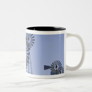 Tasse 2 Couleurs États-Unis, TEXAS, Lubbock : American Wind Power C