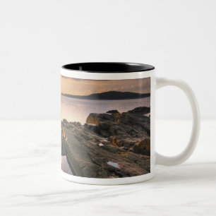 Tasse 2 Couleurs États-Unis, Washington, îles San Juan. Un dramati
