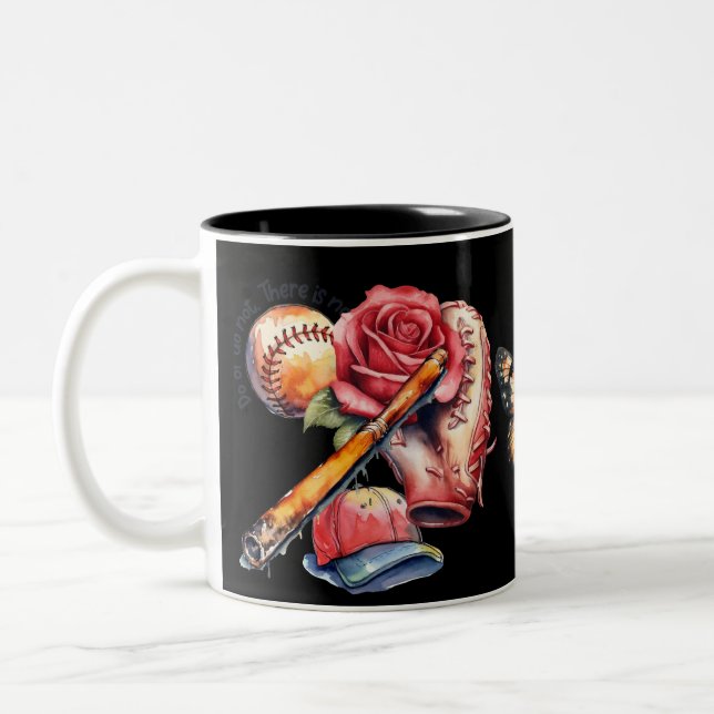 Tasse 2 Couleurs Été de softball (Gauche)