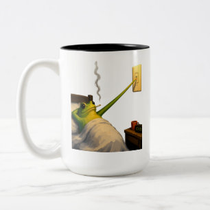 Tasse 2 Couleurs Éteints les lumières, toujours éveillé