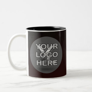 Tasse 2 Couleurs Étendez-vous avec chaque gorgée : Logo personnalis