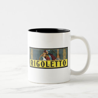Tasse 2 Couleurs Étiquette de cigare Rigoletto