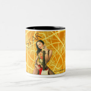 Tasse 2 Couleurs Étoile et GTR1 rouge