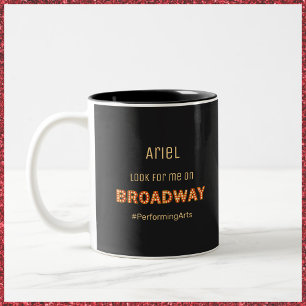 Tasse 2 Couleurs Étoile montante de Cute Broadway
