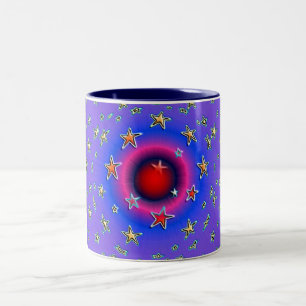 Tasse 2 Couleurs Étoiles