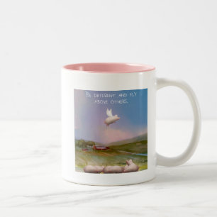 Tasse 2 Couleurs être différent