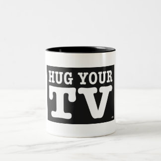 Tasse 2 Couleurs ÉTREIGNEZ VOTRE TV/tasse