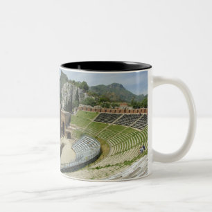 Tasse 2 Couleurs Europe, Italie, Sicile, Taormine. IIIe siècle