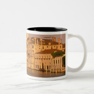 Tasse 2 Couleurs Europe, Italie, Vénétie, Venise. Vue au coucher du