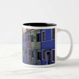 Tasse 2 Couleurs Europe, Italie, Venise, île de Murano, Coloré