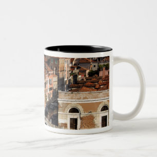 Tasse 2 Couleurs Europe, Italie, Venise. Vues du canal. UNESCO