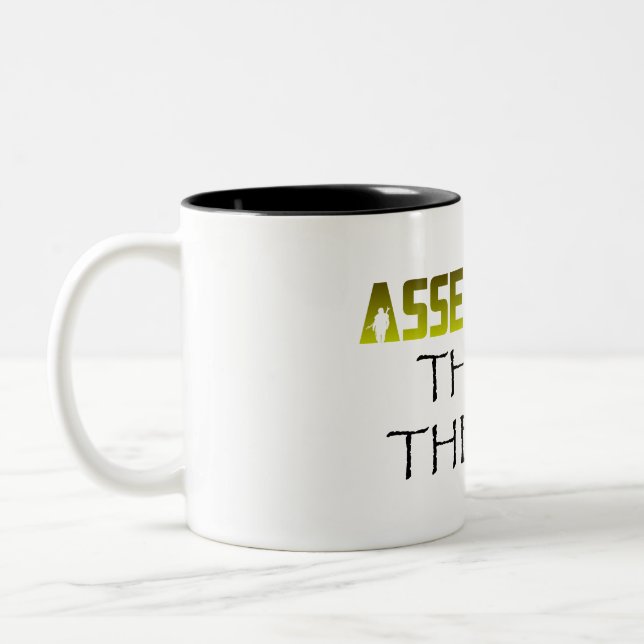Tasse 2 Couleurs Évaluation : C'est la façon dont on se bat (Gauche)