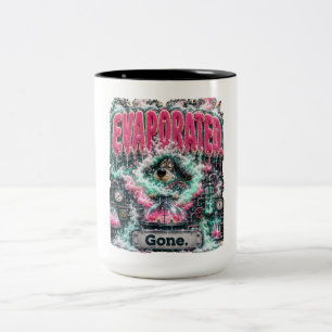 Tasse 2 Couleurs Évaporé Parti Personnalisé Drôle Brûlé