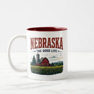 Tasse 2 Couleurs Évasion au cœur du Nebraska
