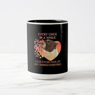 Tasse 2 Couleurs Every Once In A While A Dog Enters