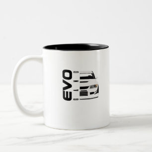 Tasse 2 Couleurs Evo Gang Car Racing Design Pour Les Amateurs De Vo