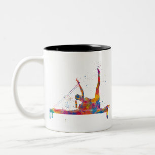 Tasse 2 Couleurs exercice de gymnastique