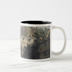 Tasse 2 Couleurs Extérieur de l'université d'Oriel, illustration