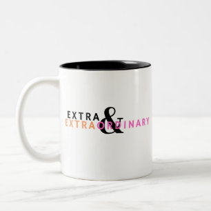 Tasse 2 Couleurs Extra & Extraordinaire