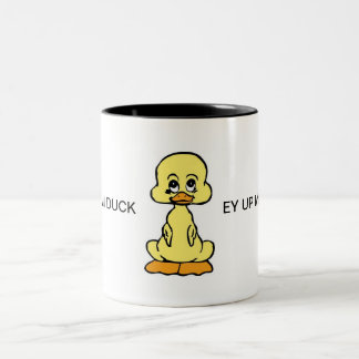 TASSE 2 COULEURS EY LÈVENT LE CANARD DE MI,
