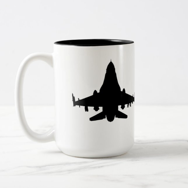 Tasse 2 Couleurs F-16 par Airogue (Gauche)