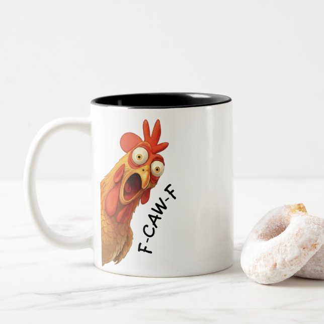 TASSE 2 COULEURS F-CAW-F  (Avec donut)